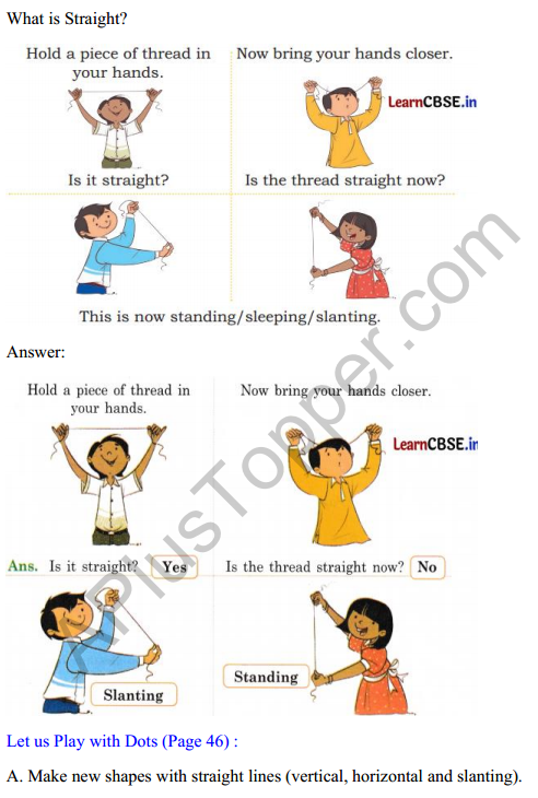 Joyful Mathematics Class 2 Solutions Chapter 5 Playing with Lines (Orientations of a Line) 2