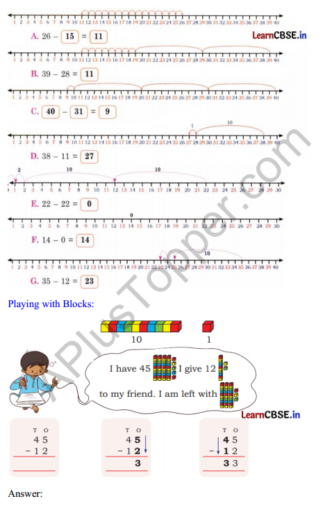 Joyful Mathematics Class 2 Solutions Chapter 6 Decoration for Festival (Addition and Subtraction) 12