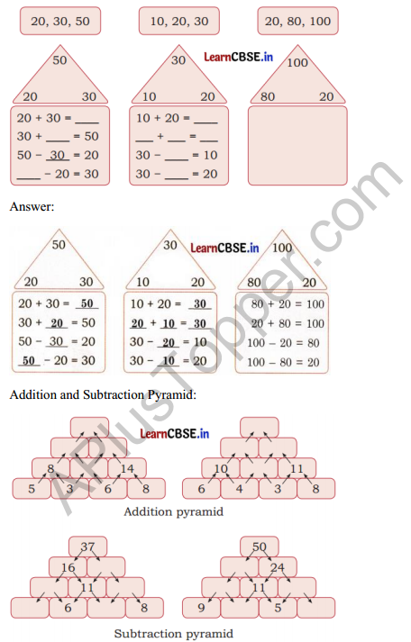 Joyful Mathematics Class 2 Solutions Chapter 6 Decoration for Festival (Addition and Subtraction) 18