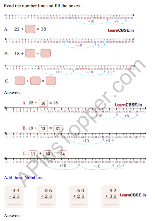 Joyful Mathematics Class 2 Solutions Chapter 6 Decoration for Festival (Addition and Subtraction) 5