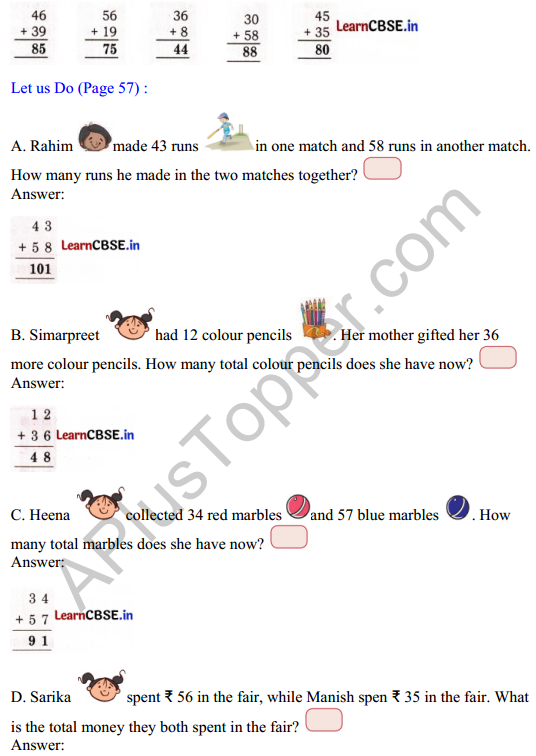 Joyful Mathematics Class 2 Solutions Chapter 6 Decoration for Festival (Addition and Subtraction) 8