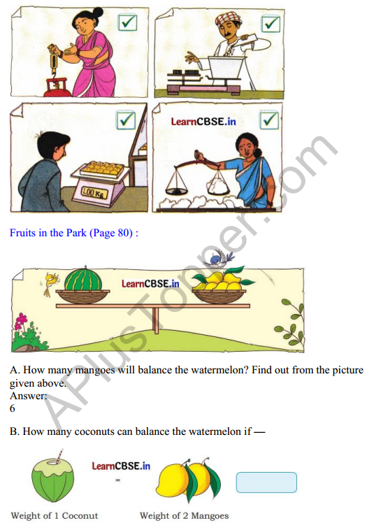 Joyful Mathematics Class 2 Solutions Chapter 7 Rani’s Gift (Measurement) 9