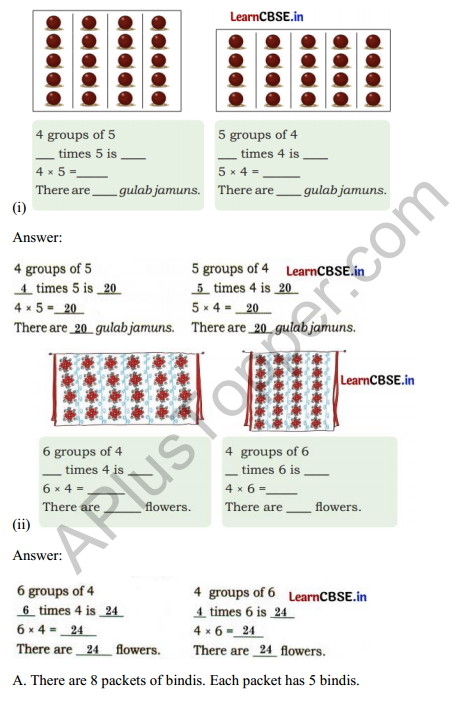 Joyful Mathematics Class 2 Solutions Chapter 8 Grouping and Sharing (Multiplication and Division) 10