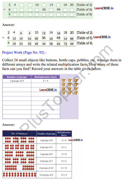 Joyful Mathematics Class 2 Solutions Chapter 8 Grouping and Sharing (Multiplication and Division) 16