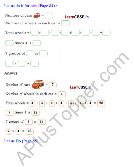 Joyful Mathematics Class 2 Solutions Chapter 8 Grouping and Sharing (Multiplication and Division) 22