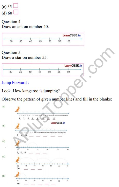 Joyful Mathematics Class 2 Worksheet Chapter 3 Fun with Numbers (Numbers 1 to 100) 3