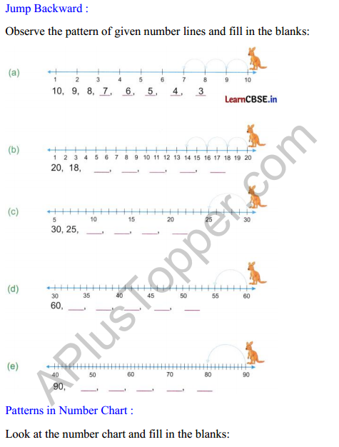 Joyful Mathematics Class 2 Worksheet Chapter 3 Fun with Numbers (Numbers 1 to 100) 4