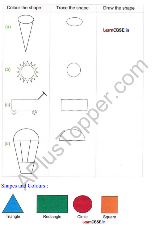 Joyful Mathematics Class 2 Worksheet Chapter 4 Shadow Story (Togalu) (2D Shapes) 6