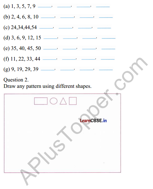 Joyful Mathematics Class 2 Worksheet Chapter 4 Shadow Story (Togalu) (2D Shapes) 9