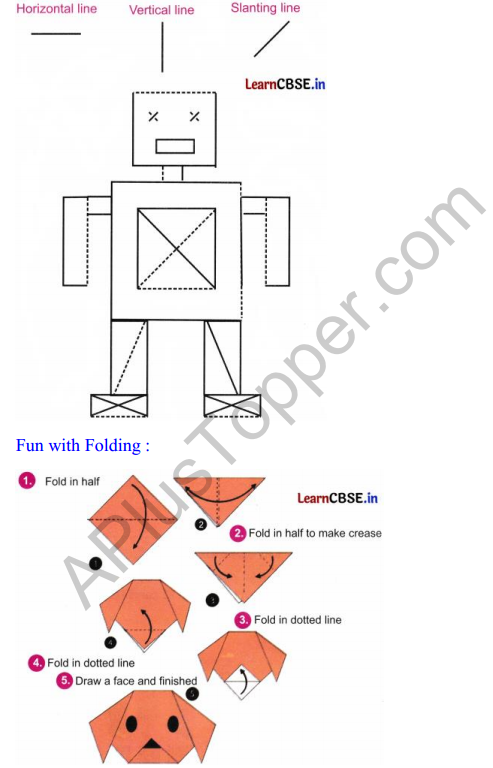 Joyful Mathematics Class 2 Worksheet Chapter 5 Playing with Lines (Orientations of a Line) 3