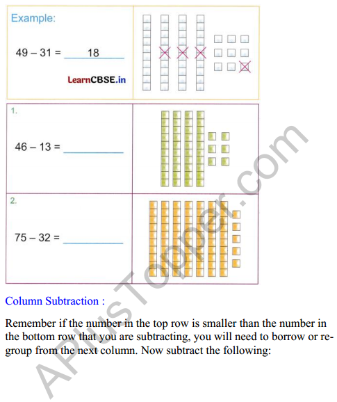 Joyful Mathematics Class 2 Worksheet Chapter 6 Decoration for Festival (Addition and Subtraction) 10