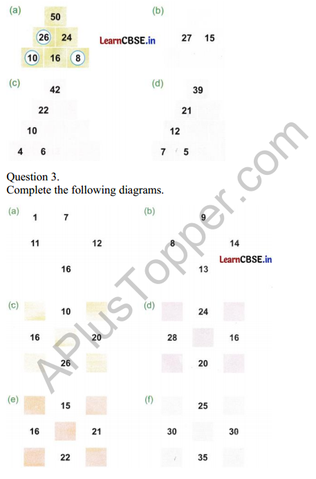 Joyful Mathematics Class 2 Worksheet Chapter 6 Decoration for Festival (Addition and Subtraction) 14