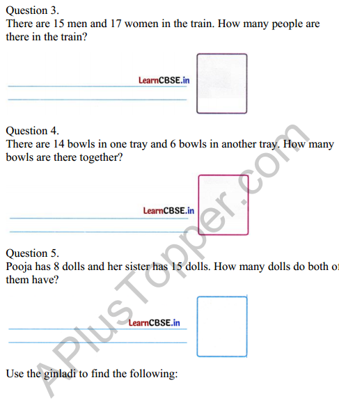 Joyful Mathematics Class 2 Worksheet Chapter 6 Decoration for Festival (Addition and Subtraction) 7