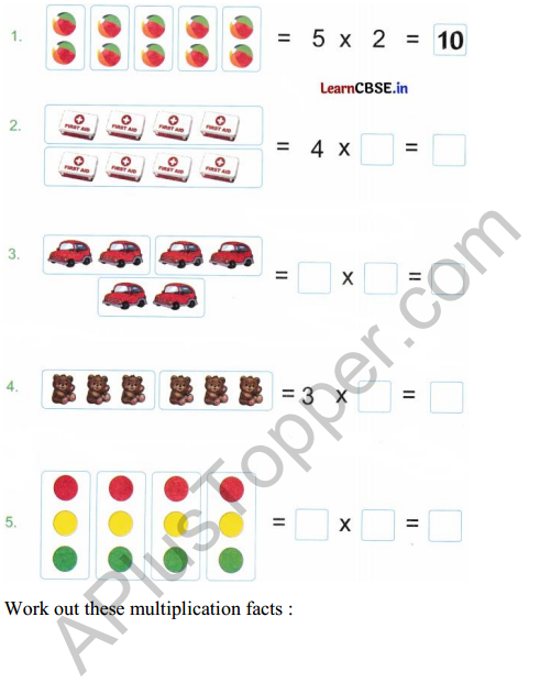 Joyful Mathematics Class 2 Worksheet Chapter 8 Grouping and Sharing (Multiplication and Division) 4