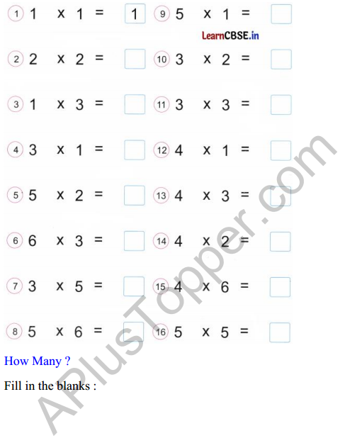 Joyful Mathematics Class 2 Worksheet Chapter 8 Grouping and Sharing (Multiplication and Division) 5