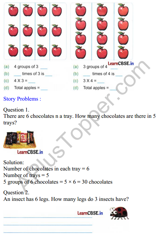 Joyful Mathematics Class 2 Worksheet Chapter 8 Grouping and Sharing (Multiplication and Division) 6