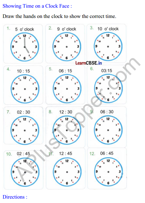 Joyful Mathematics Class 2 Worksheet Chapter 9 Which Season is it (Measurement of Time) 11