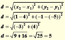 Length of a Line Segment (Distance)