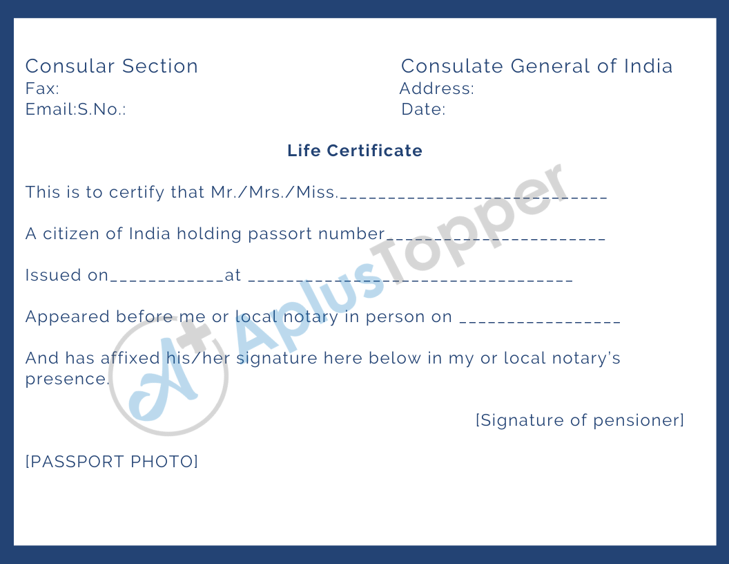 Life Certificate