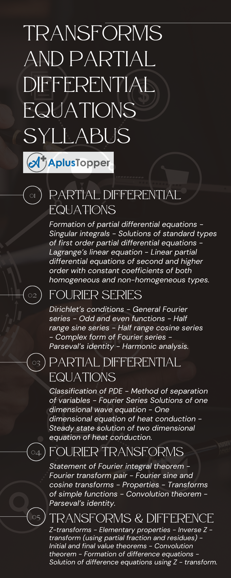 MA8353 – Transforms And Partial Differential Equations Syllabus r - 2017