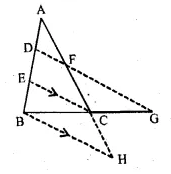 ML Aggarwal Class 10 Solutions for ICSE Maths Chapter 14 Similarity Chapter Test Q4.1