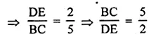 ML Aggarwal Class 10 Solutions for ICSE Maths Chapter 14 Similarity Chapter Test Q7.2