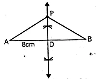 ML Aggarwal Class 10 Solutions for ICSE Maths Chapter 15 Locus Chapter Test Q1.1