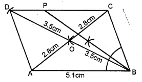 ML Aggarwal Class 10 Solutions for ICSE Maths Chapter 15 Locus Chapter Test Q8.1