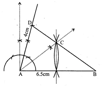 ML Aggarwal Class 10 Solutions for ICSE Maths Chapter 15 Locus Chapter Test Q9.1