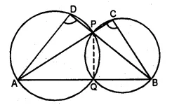 ML Aggarwal Class 10 Solutions for ICSE Maths Chapter 16 Circles Chapter Test Q15.1