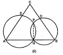 ML Aggarwal Class 10 Solutions for ICSE Maths Chapter 16 Circles Chapter Test Q15.2