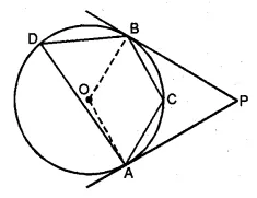 ML Aggarwal Class 10 Solutions for ICSE Maths Chapter 16 Circles Chapter Test Q17.2