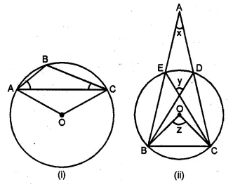 ML Aggarwal Class 10 Solutions for ICSE Maths Chapter 16 Circles Chapter Test Q3.1