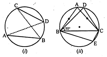 ML Aggarwal Class 10 Solutions for ICSE Maths Chapter 16 Circles Chapter Test Q5.1