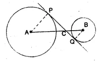 ML Aggarwal Class 10 Solutions for ICSE Maths Chapter 16 Circles Chapter Test Q9.1