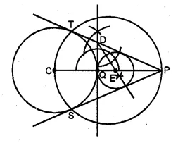 ML Aggarwal Class 10 Solutions for ICSE Maths Chapter 17 Constructions Chapter Test Q1.1