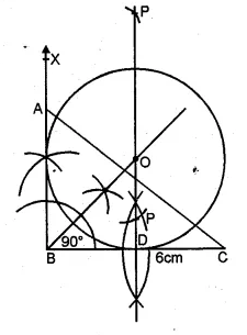 ML Aggarwal Class 10 Solutions for ICSE Maths Chapter 17 Constructions Chapter Test Q8.1