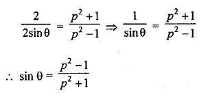 ML Aggarwal Class 10 Solutions for ICSE Maths Chapter 19 Trigonometric Identities Chapter Test Q13.2