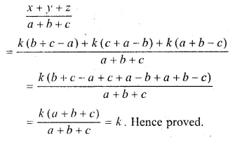 ML Aggarwal Class 10 Solutions for ICSE Maths Chapter 8 Ratio and Proportion Chapter Test Q16.1