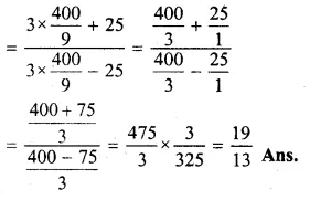 ML Aggarwal Class 10 Solutions for ICSE Maths Chapter 8 Ratio and Proportion Chapter Test Q18.2