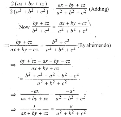 ML Aggarwal Class 10 Solutions for ICSE Maths Chapter 8 Ratio and Proportion Chapter Test Q23.1