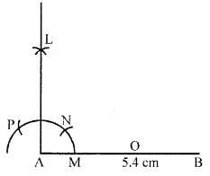 ML Aggarwal Class 6 Solutions for ICSE Maths Chapter 13 Practical Geometry Check Your Progress 1