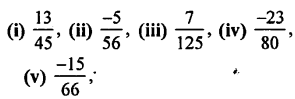 ML Aggarwal Class 9 Solutions for ICSE Maths Chapter 1 Rational and Irrational Numbers Chapter Test img-1