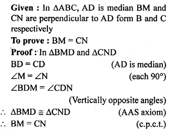 ML Aggarwal Class 9 Solutions for ICSE Maths Chapter 10 Triangles 10.2 Q4.2