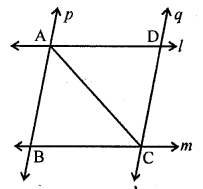 ML Aggarwal Class 9 Solutions for ICSE Maths Chapter 10 Triangles 10.2 Q6.1