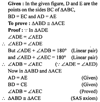 ML Aggarwal Class 9 Solutions for ICSE Maths Chapter 10 Triangles 10.3 Q13.2