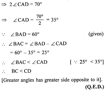 ML Aggarwal Class 9 Solutions for ICSE Maths Chapter 10 Triangles 10.4 Q8.9