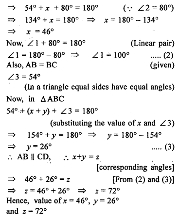 ML Aggarwal Class 9 Solutions for ICSE Maths Chapter 10 Triangles ch Q12.7