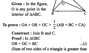 ML Aggarwal Class 9 Solutions for ICSE Maths Chapter 10 Triangles ch Q16.2