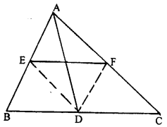 ML Aggarwal Class 9 Solutions for ICSE Maths Chapter 11 Mid Point Theorem Chapter Test img-3